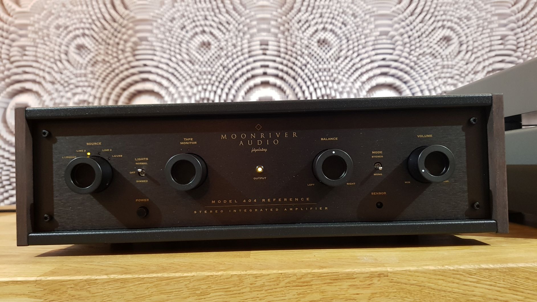 Wzmacniacze / Wzmacniacze tranz. / Moonriver Audio Model 404 Reference MOONRIVER AUDIO MODEL 404 REFERENCE wzmacniacz zintegrowany